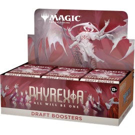 Magic The Gathering Phyrexia All Will Be One Draft Booster Box  36 Packs (540 Magic Cards)