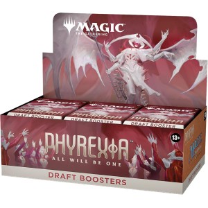 Magic The Gathering Phyrexia All Will Be One Draft Booster Box  36 Packs (540 Magic Cards)