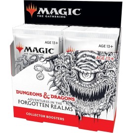Magic The Gathering Adventures in the Forgotten Realms Collector Booster Box  12 Packs (180 Magic Cards)