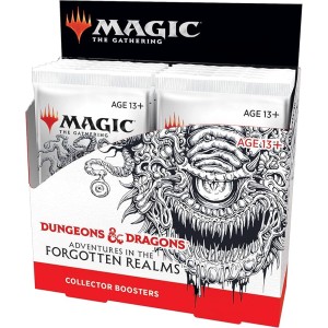 Magic The Gathering Adventures in the Forgotten Realms Collector Booster Box  12 Packs (180 Magic Cards)