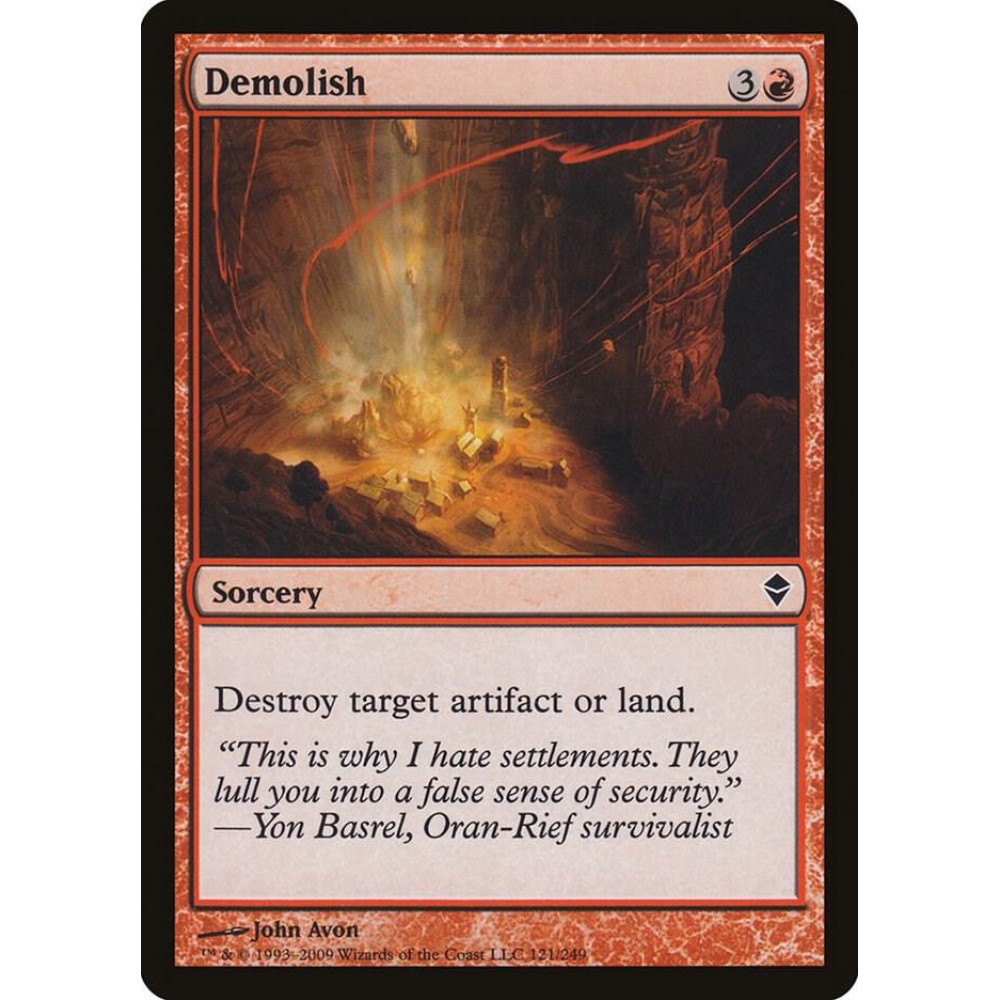 Demolish - Zendikar (ZEN)